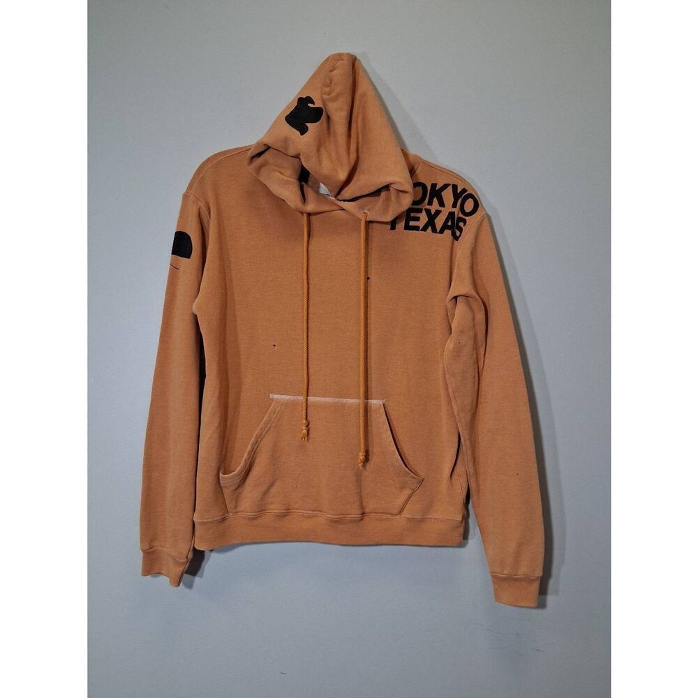 Texas Tokyo free city womens medium hoodie cotton papaya factory distressed